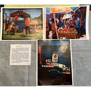 Rohana Laing 3‎ Autographed  Prints 2 Glossy 1 Matte  8.5" x 11"